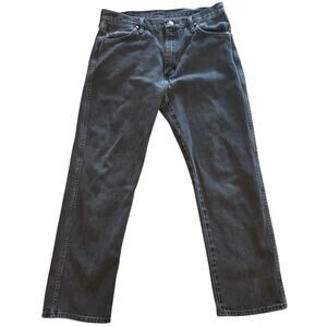 Wrangler Black Denim Jeans - Men's Size 34x30
